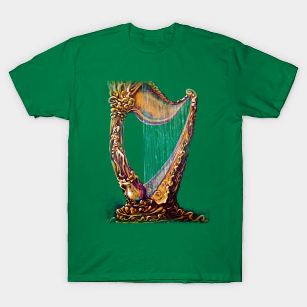 Harp T-Shirt by Kevin Middleton